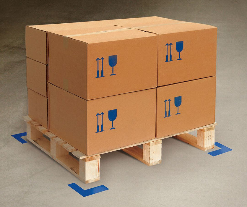 K3730 Floor Tape Blue 2 inx6 in L PK100