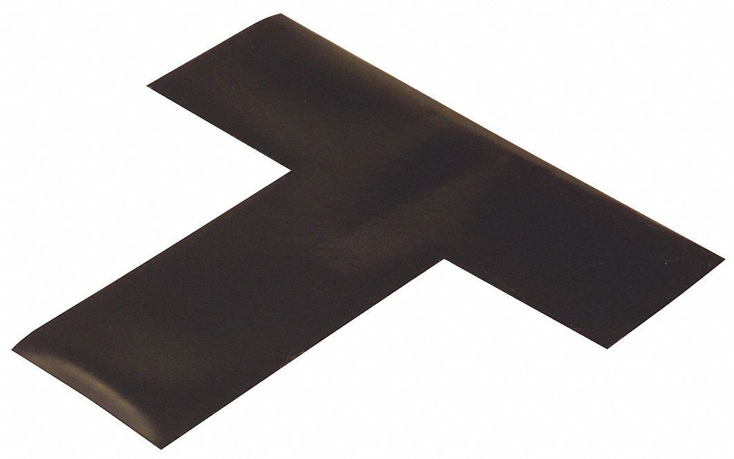 K3722 Floor Tape Black 2 inx6 in T PK100