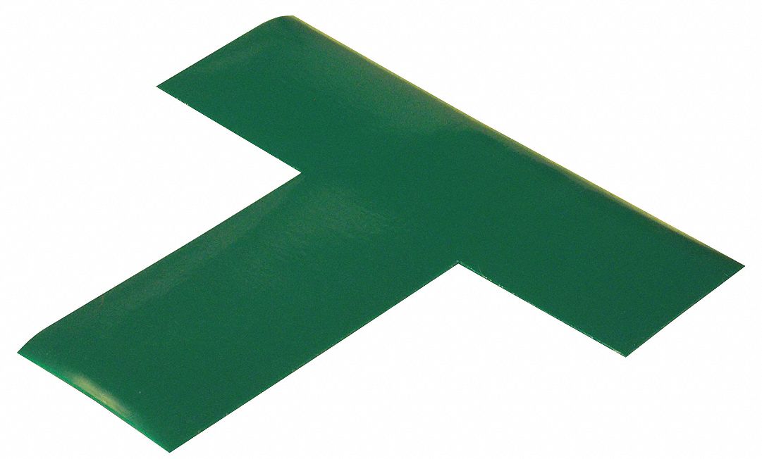 K3722 Floor Tape Green 2 inx6 in T PK100