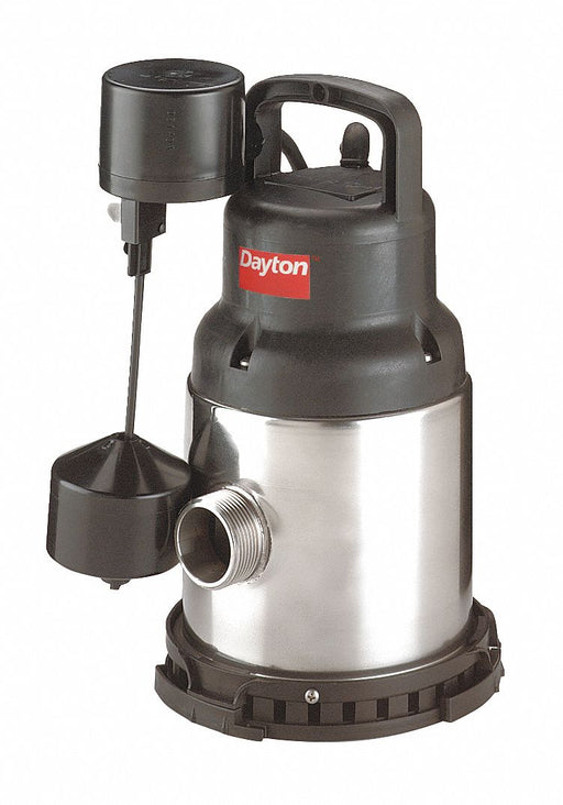SubmersibleSumpPump 10ft 12.875in 115VAC