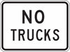 Traffic Sign 18 in x 24 in White