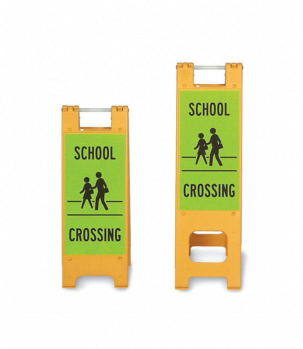 TrafficSignwithBase 45inx13in Plastic