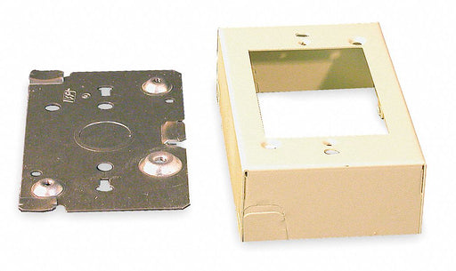 Shallow Device Box Ivory Steel Boxes