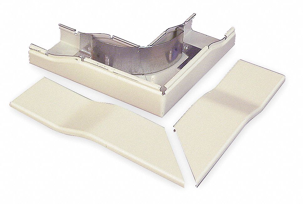 Full Capacity Flat Elbow Ivory