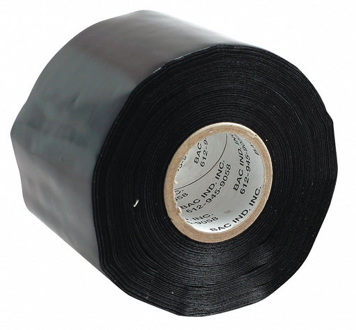 Duct Tape Black 3 in x 36 yd 7.5 mil