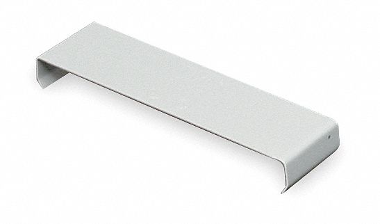 Cover Clip Gray Steel 3000 Series Clips