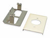 Single Receptacle Cover Ivory