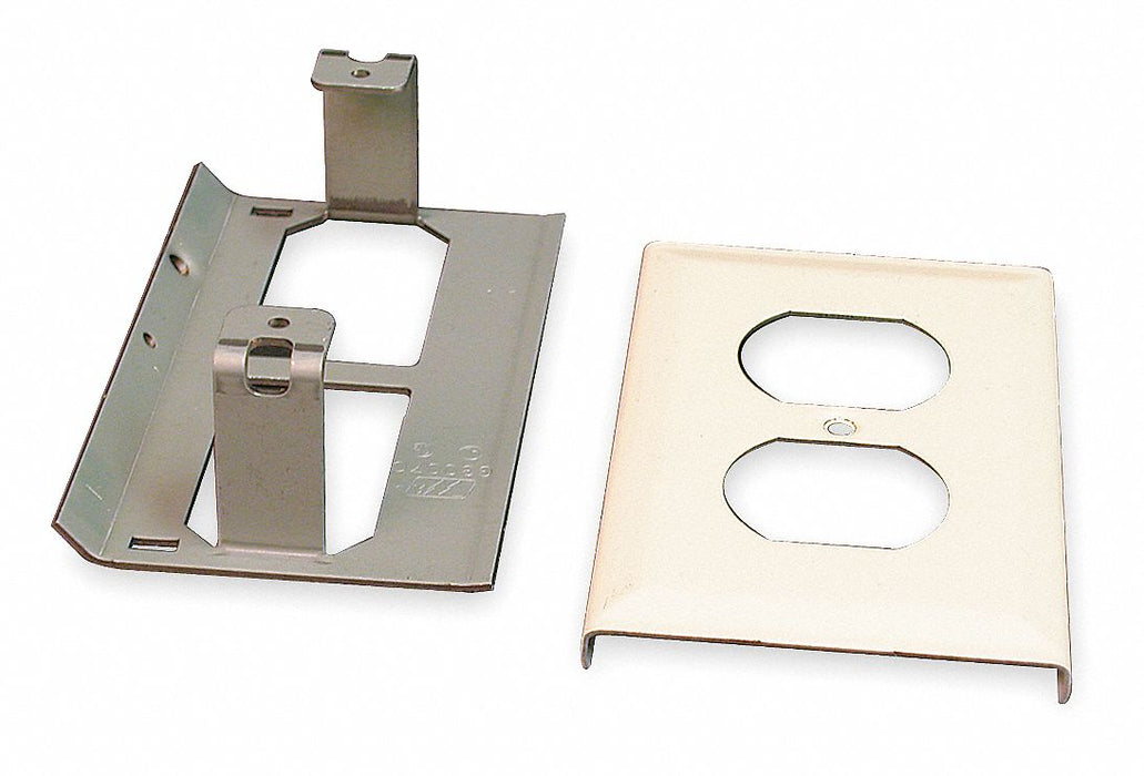 Duplex Receptacle Cover Ivory