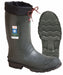 E7852 Rubber Boot Men s 13 Mid-Calf Green PR