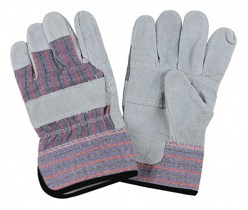 D1559 Leather Gloves Gray S PR