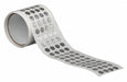 Foil Tape 1/2 in Silver PK1000