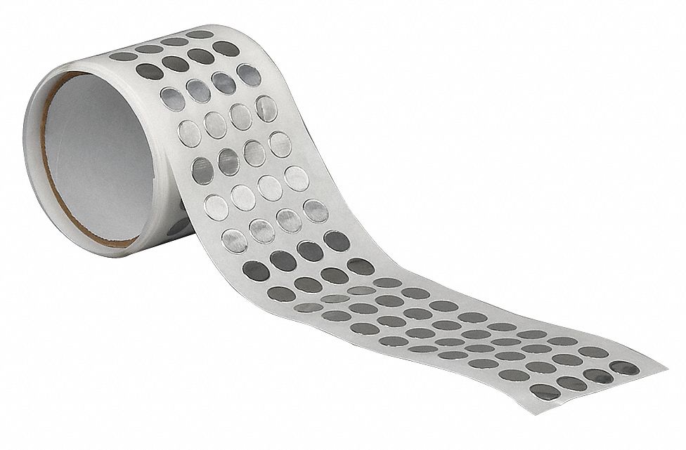 Foil Tape 1/2 in Silver PK1000