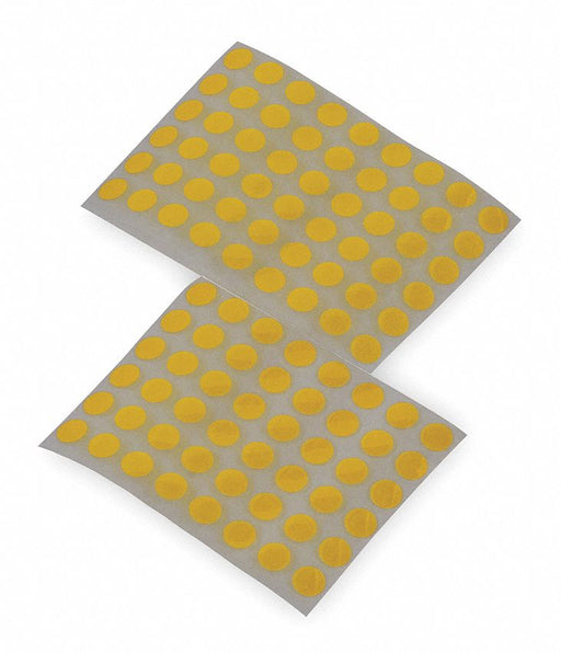 Film Tape 1/2inx1/2in Amber 2.5mil PK100