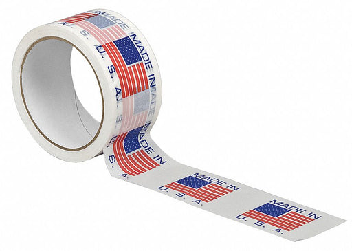 Carton Sealing Tape Blue Red