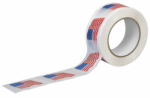 Carton Sealing Tape Blue Red