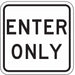 D9633 Enter Sign For Parking Lots 18 x 18 
