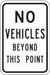 Non-Rflctv Traffic Safety Sign 18x12in