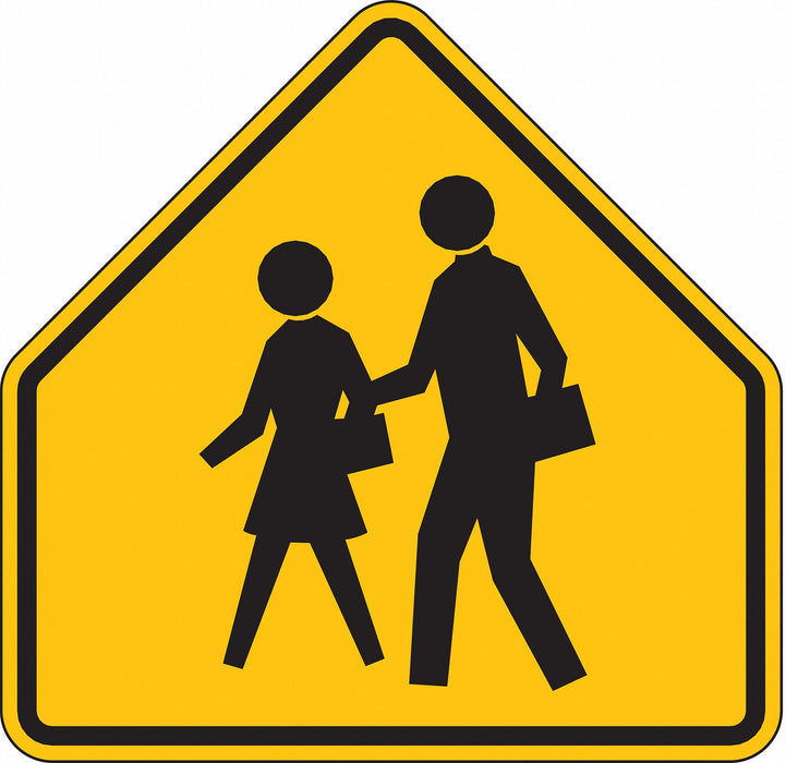 Traffic Sign 30 in x 30 in Yellow