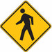 D9719 Traffic Sign 24 in x 24 in Yellow