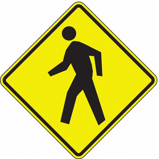 D9719 Traffic Sign 24 in x 24 in Yellow