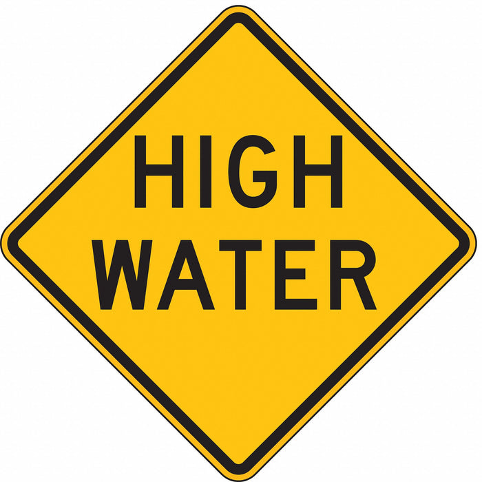 Traffic Sign 30 in x 30 in Yellow
