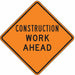 Traffic Sign 30 in x 30 in Orange