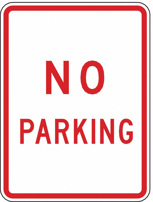 No Parking Parking Sign 18 x 12 