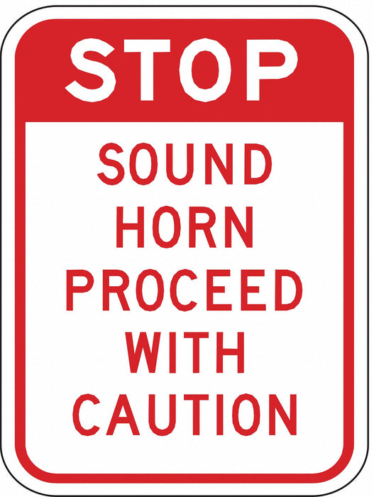 Facility Sign 18 inx12 in Aluminum