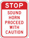 Facility Sign 18 inx12 in Aluminum