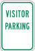 Visitor Parking Parking Sign 18 x 12 