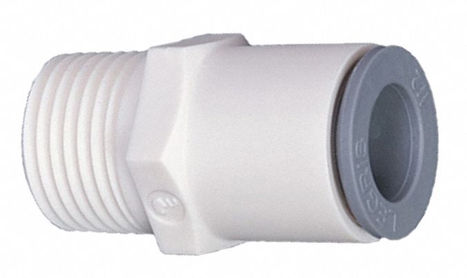 Strt Nylon Push-Fit3/8 MNPTF1/4 PK10