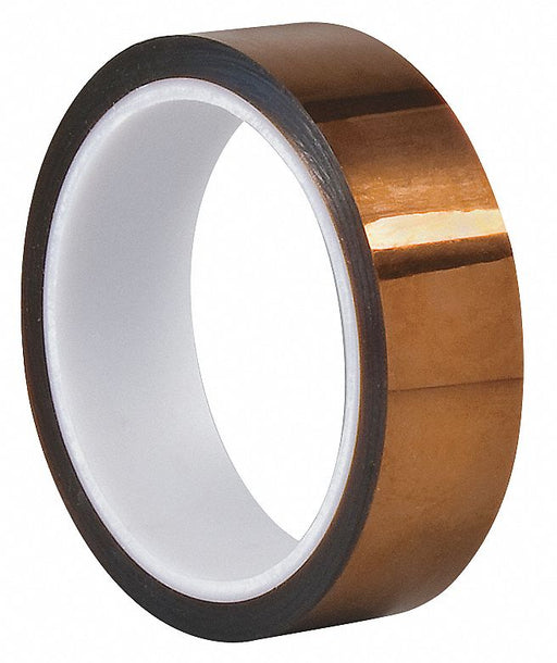 Elec Tape 100 ft Lx1 in W 5 mil Amber