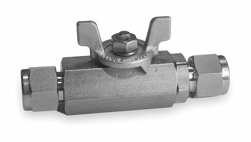 Manual 2-Way Ball Valve Comp 316 SS