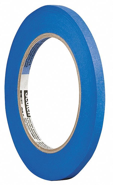 Painters Masking Tape 1/2 W 60yd L Blue