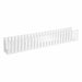 WIRE DUCT WIDE SLOT WHITE 3.25 W X 4 D