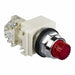 H6934 IllumPushButton FullVoltage Red SPDT