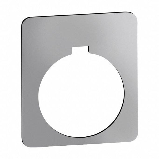 Legend Plate Silver/Silver Square
