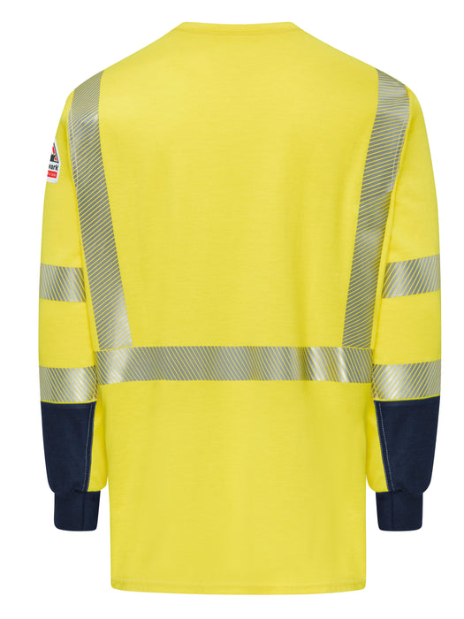 Hi-Visibility Lightweight Colorblock Long Sleeve T-Shirt