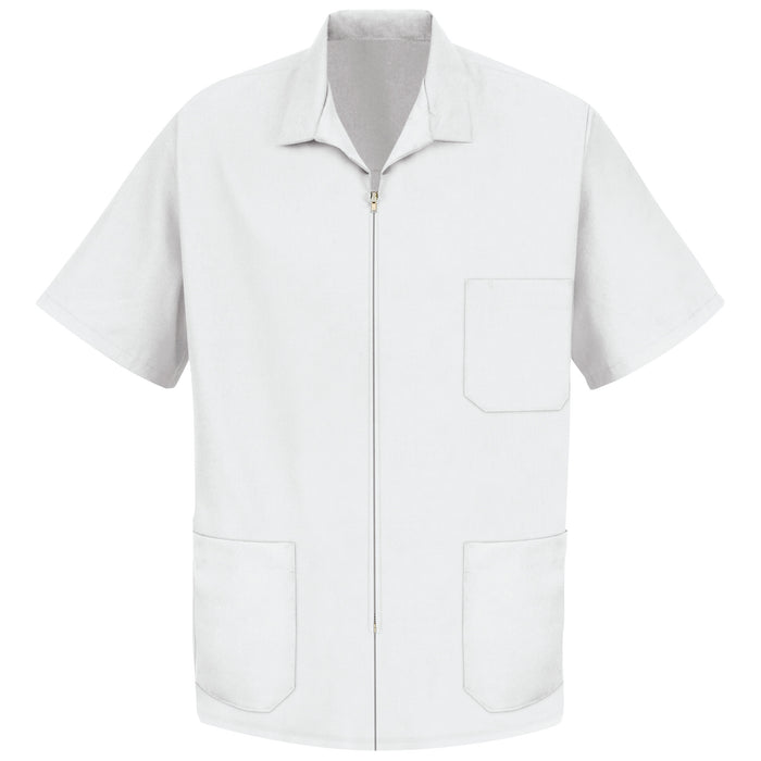 Men's Zip-front Smock