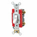 Wall Switch White 20 A Single Pole 2 hp
