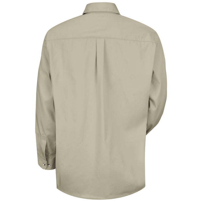 Men's Long Sleeve Cotton Contrast Dress Shirt