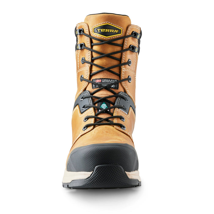Women's Terra Carbine 8" Waterproof Composite Toe Safety Work Boot