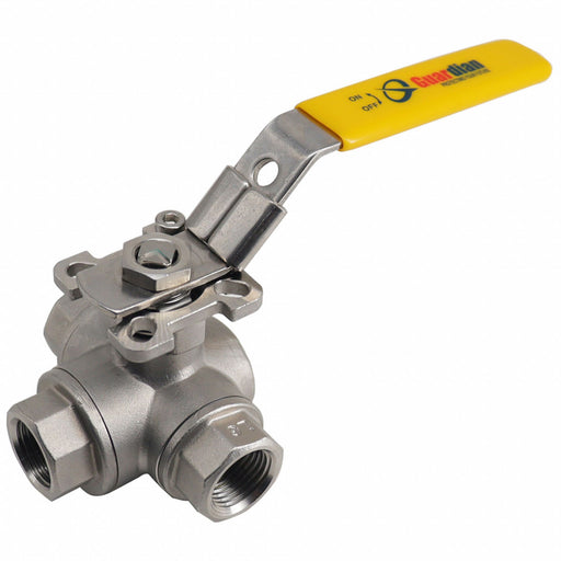 Manual 3-Way Ball Valve 2 316 SS
