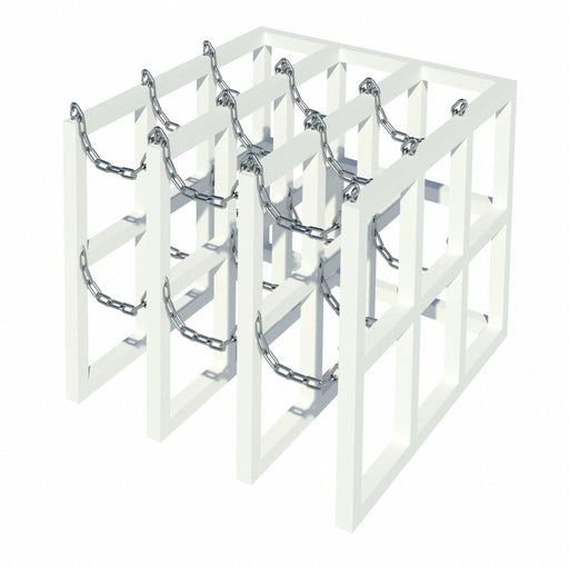 Gas Cylinder Rack 45 W 48 D 30 H