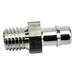 Strt Aluminum Threaded1/4 Tube3/16 