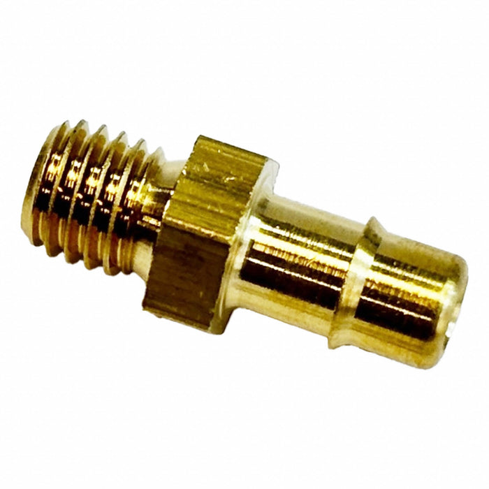 Strt Brass Threaded 1/4  Tube 3/16 