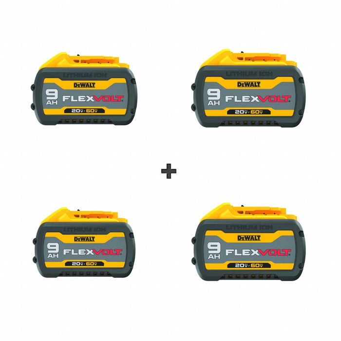 Batteries 60V Flexvolt 9.0 Ah PK4