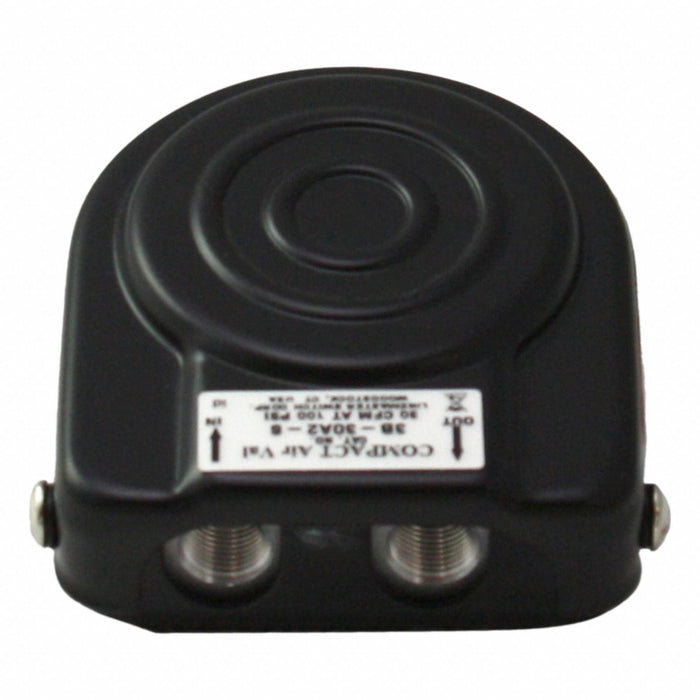 Foot Switch Black Steel Momentary