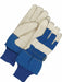 Leather Gloves Knit Universal Sz PR