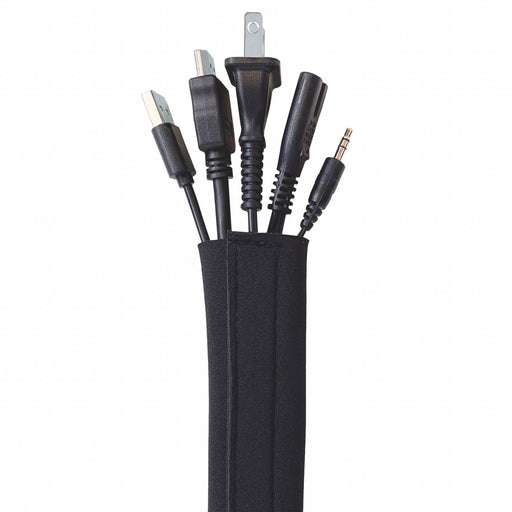Cable Sleeve Neoprene Black 48 in L